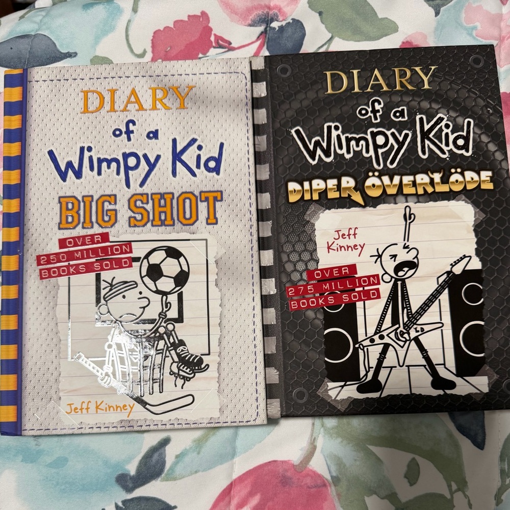 Diary of a Wimpy Kid Books Set